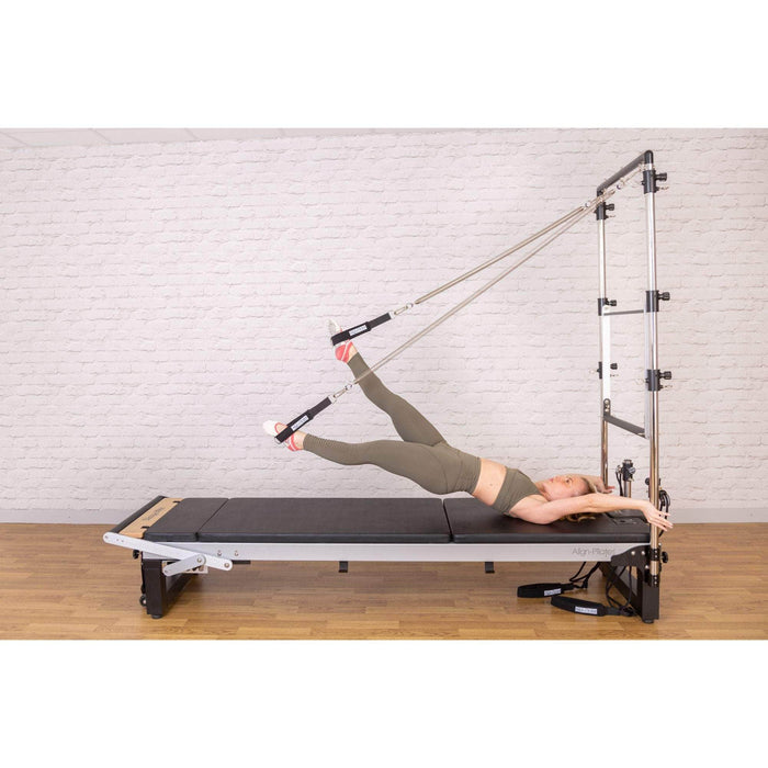 a8 pro pilates reformer standard legs stretch