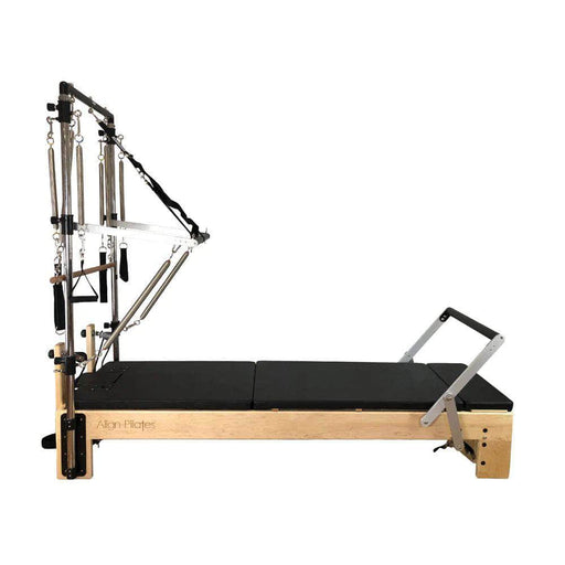 Align Pilates M8 Pro Maple Wood Reformer with Tower