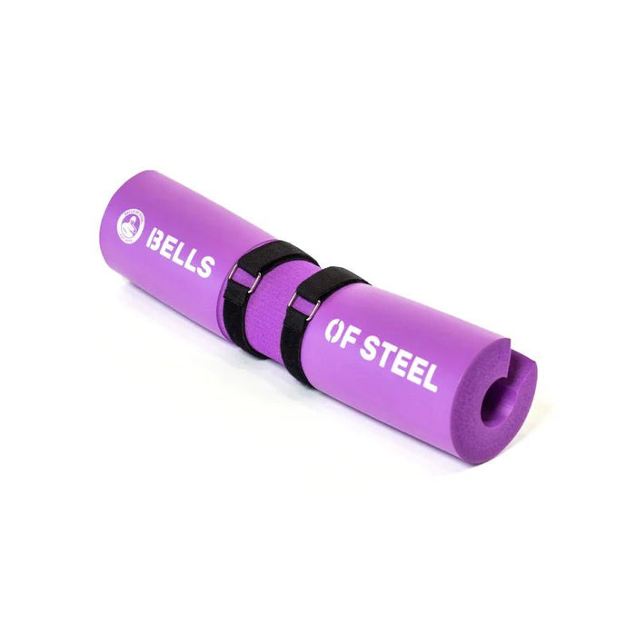 Bells Of Steel Barbell Pads With Straps Purple