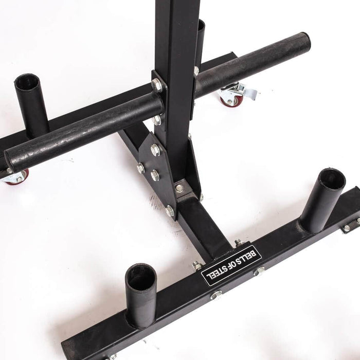 Bells Of Steel Bumper Plate Weight Tree And Bar Holder 2.0