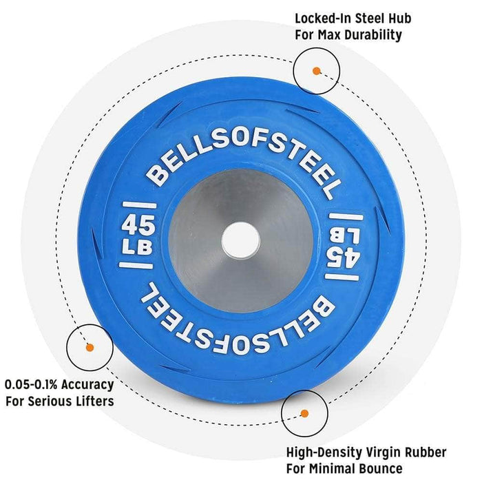 Bells Of Steel Competition Bumper Plates - LB