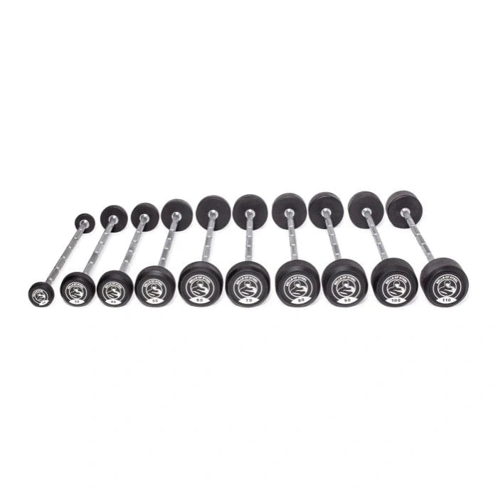 Bells Of Steel Fixed Barbell Set With Rack
