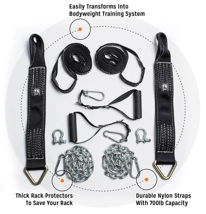 Bells Of Steel Suspension Spotter Straps And Bodyweight System