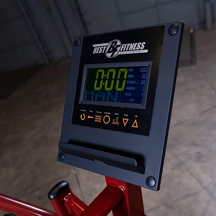 best fitness elliptical trainer bfe2 console display