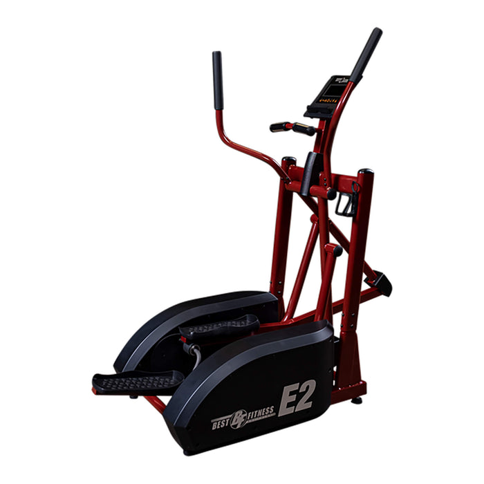 bfe2 elliptical trainer corner view facing right