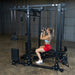 Body solid GPRFTS power rack with functional trainer cables