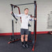 body solid best fitness bfft10r functional trainer cable chest fly