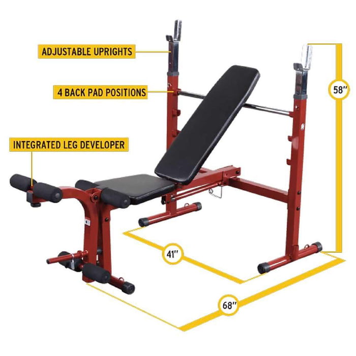 body solid best fitness bfob10 olympic bench parts