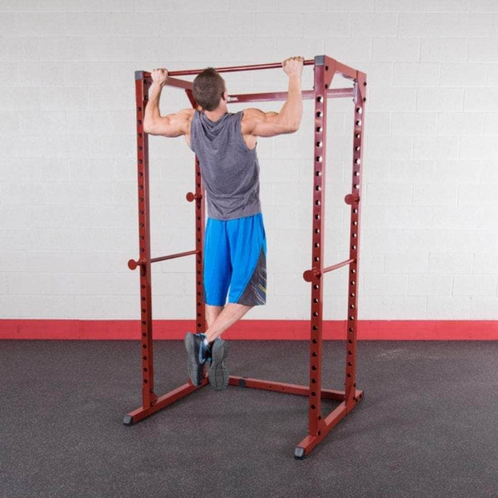 Body Solid Best Fitness BFPR100 Power Rack with Lat Pulldown Package