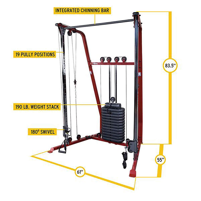 body solid best fitness functional trainer bfft10r parts