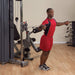 body solid cable column machine pro dual fly exercise