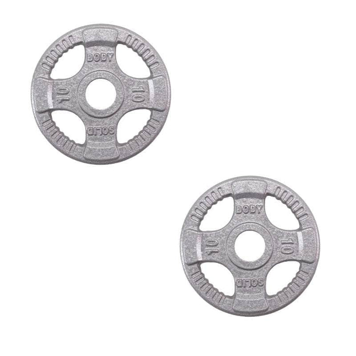 Body-Solid Cast Iron Grip Plates OPT 10 lbs Plate / Pair