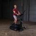 body solid elliptical trainer e300 man excersice