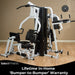 body solid exm3000lps home gym lifetime warranty