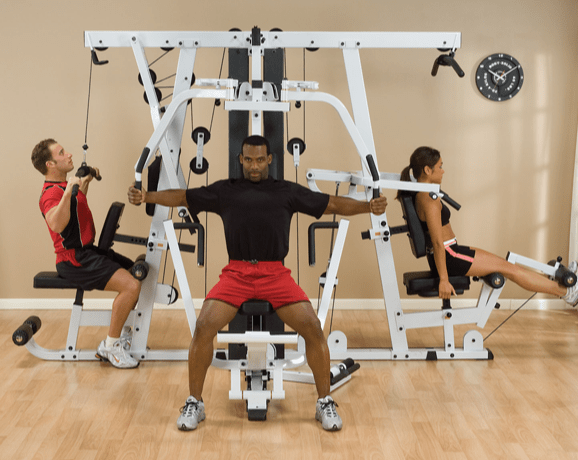 Body-Solid Pro ClubLine S1000 Four-Stack Gym S1000 - Multi-Station Gyms