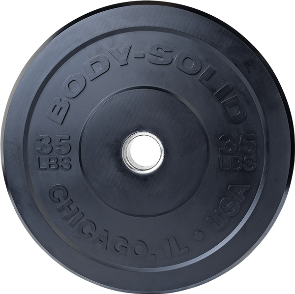 Body Solid Extreme Chicago Bumper Plates 10-45 Lbs. Singles