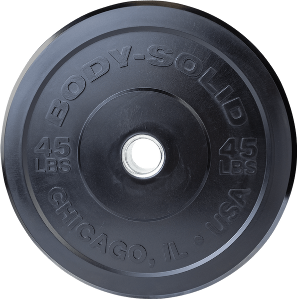 Body Solid Extreme Chicago Bumper Plates 260 Lb. Set
