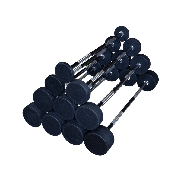 Body Solid Fixed Barbells 20-60 Lbs. Set (5 Pack)