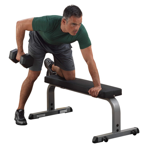 body solid flat bench gfb350 with model