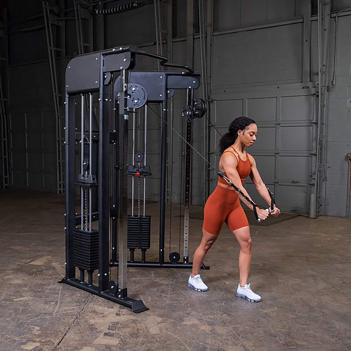 body solid functional trainer gft100 high crossover