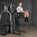body solid g9s with gkr9 vertical knee raise attachment knee raise