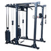 body solid gprfts dual 210lbs weight stacks functional trainer attachment corner view white background