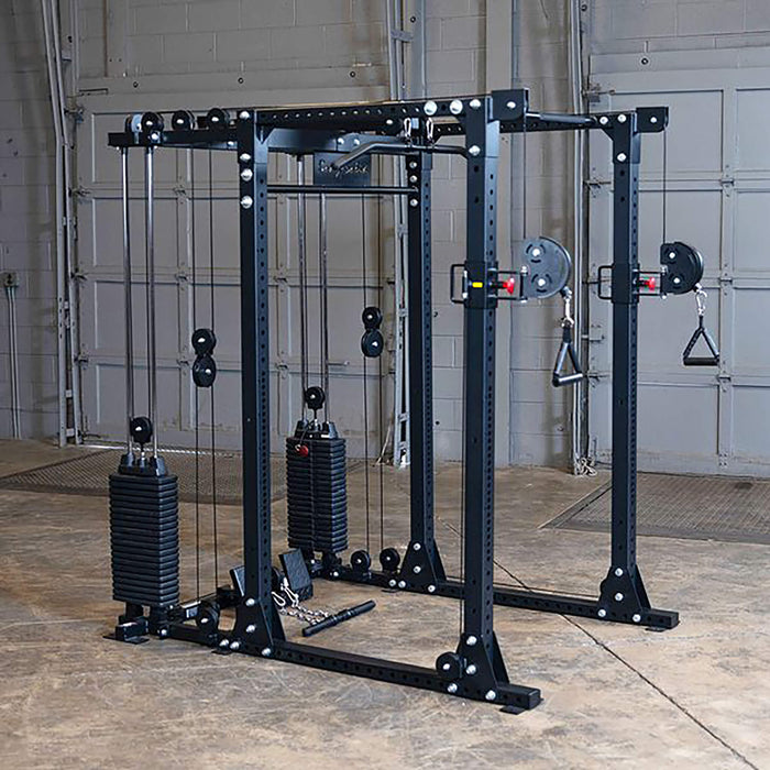 body solid gprfts functional trainer attachment corner view