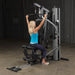 body solid home gym g5s lat pulldown