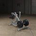 body solid leverage seated row machine lvsr with plates