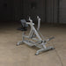 body solid leverage seated row machine lvsr without plates