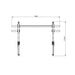 body solid multi use squat rack gpr370 dimensions