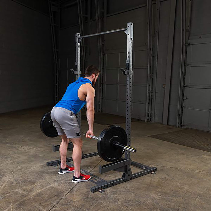 body solid powerline half squat rack ppr500 rack pull