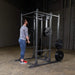 body solid powerline power rack triceps pressdown