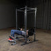 Body Solid Powerline PPR1000 Power Rack Package With Lat Pulldown