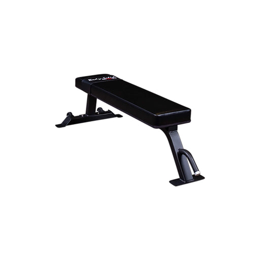 body solid pro clubline flat bench sfb125 corner view