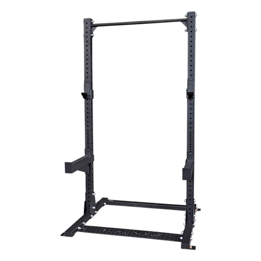 body solid pro clubline half squat rack spr500 front view white background