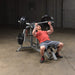 body solid pro clubline lvip bench press work out mid