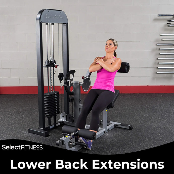 body solid pro select ab back extensions