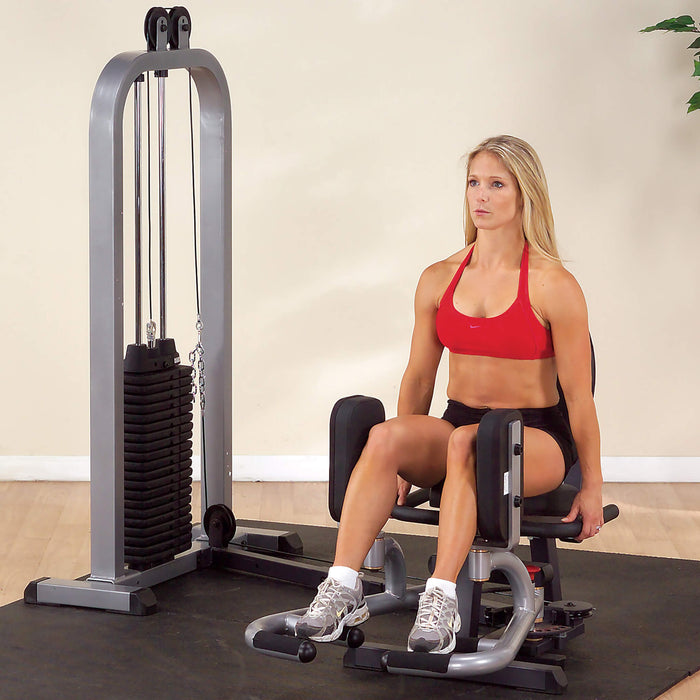 body solid pro select giot stk inner outer thigh machine abduction