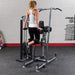 body solid pro select weight assisted chin dip machine fcd stk dips