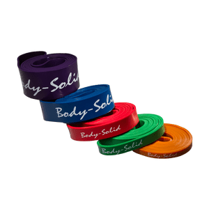 Body Solid Resistance Training Bands 5 Pack (1 of Each)
