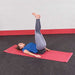 body-solid yoga block supported shoulder stand