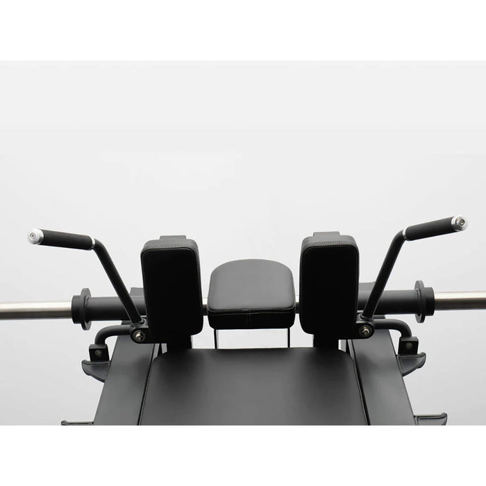 bodykore adjustable hack squat double stitched upholstery