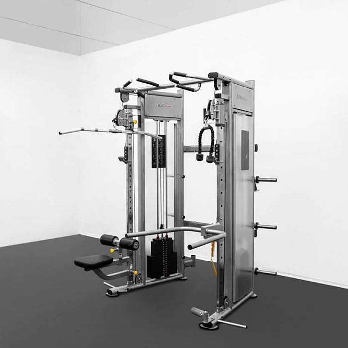 bodykore functional trainer mx1161ex silver frame corner view