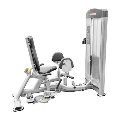 bodykore isolation series gr632 hip adductor abductor silver frame