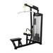 bodykore isolation series lat pulldown low row gr638 black frame