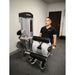 bodykore leg extension machine gr639 front view of a male exercise