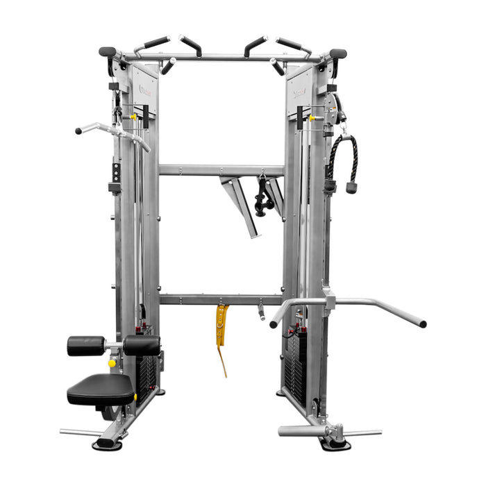 bodykore mx1161ex functional trainer silver frame white background