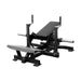 bodykore plate loaded fl1844 hip thrust machine corner view white background