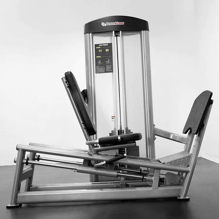 bodykore seated leg press gr614 front view